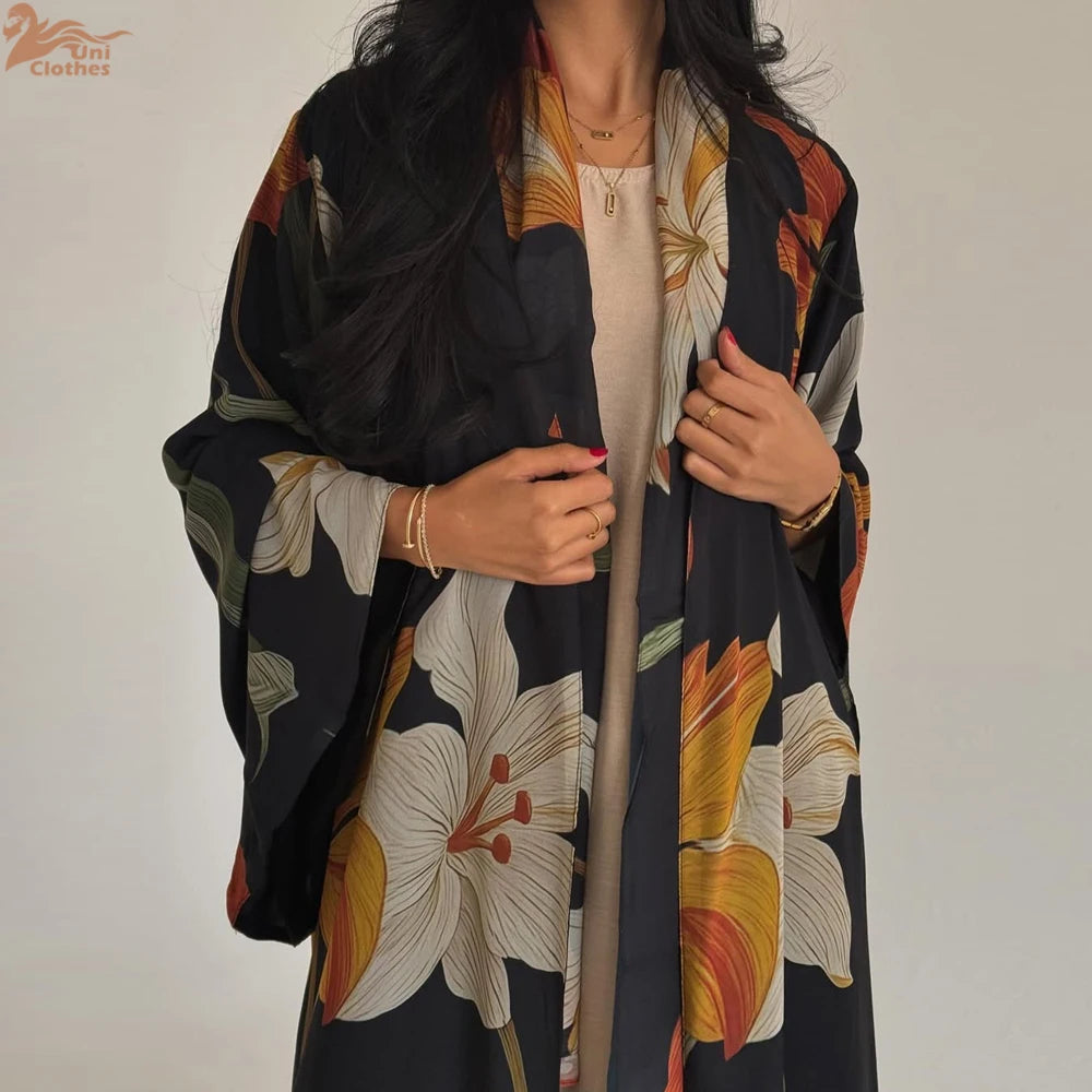 Dubai Fashion Floral Print